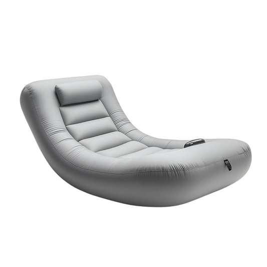 Vadon Automatic Inflatable Sofa with Built-in Electric Pump - Self-Inflating Lounger in 60 Seconds - Ergonomic S-Shape Support - Portable Blow Up Chair for Indoor & Outdoor